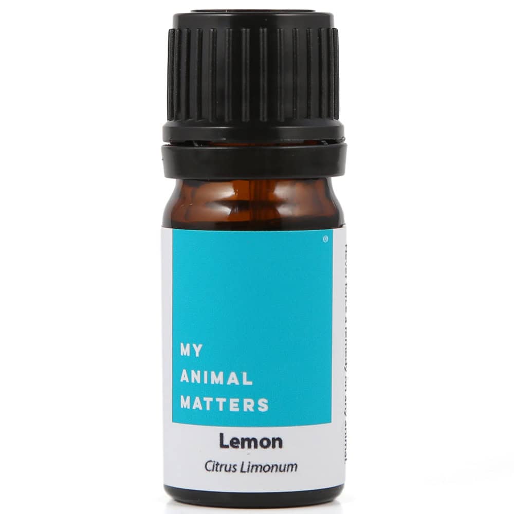 Lemon essential oil for animals from My Animal Matters.