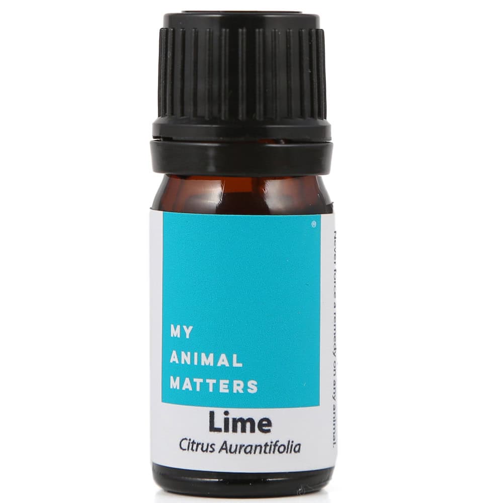 Lime essential oil for animals from My Animal Matters.
