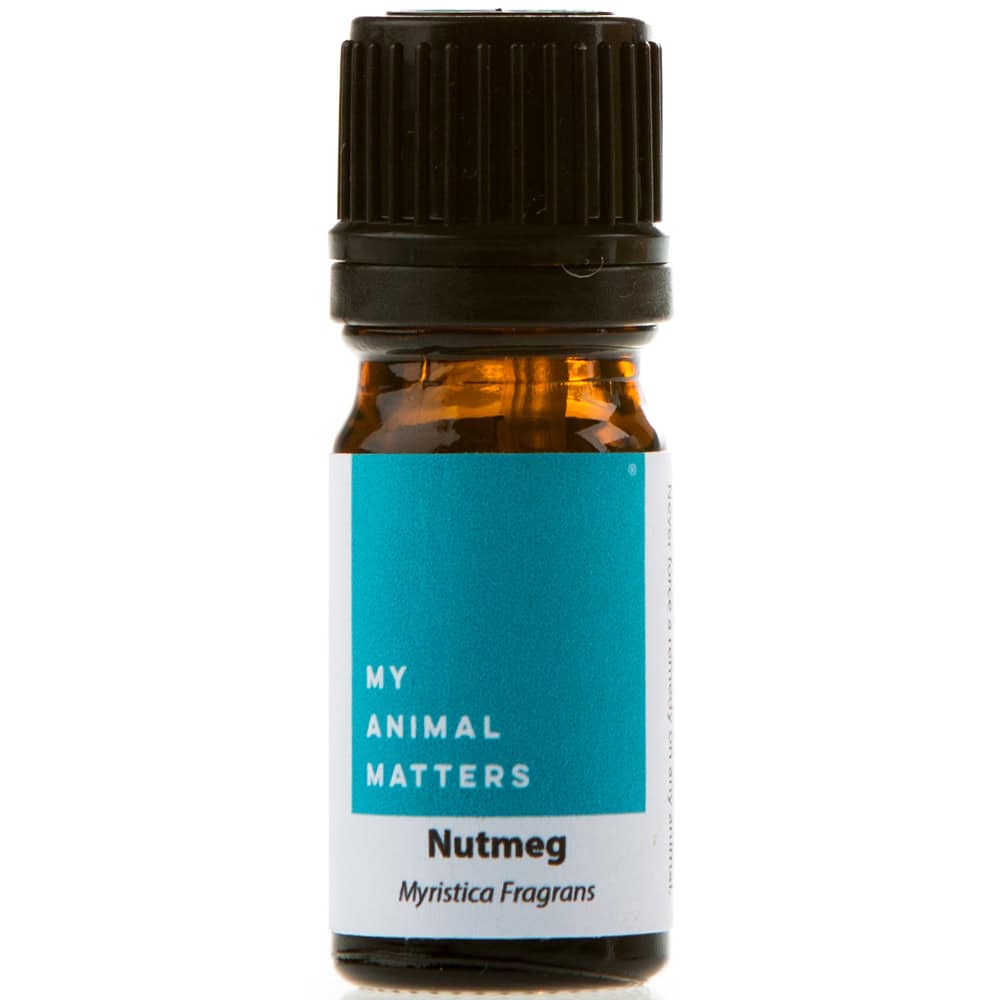 Nutmeg essential oil for animals from my animal matters