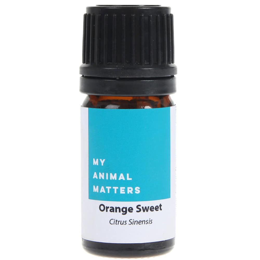 Orange sweet essential oil for animals from my animal matters