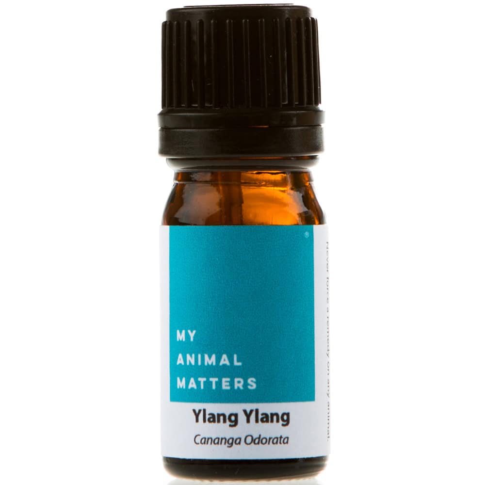 Ylang Ylang essential oil for animals from My Animal Matters